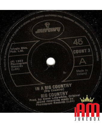 Dans un grand pays [Big Country] - Vinyl 7", 45 tours, Single