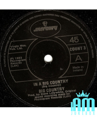 In A Big Country [Big Country] - Vinyl 7", 45 RPM, Single [product.brand] 1 - Shop I'm Jukebox 