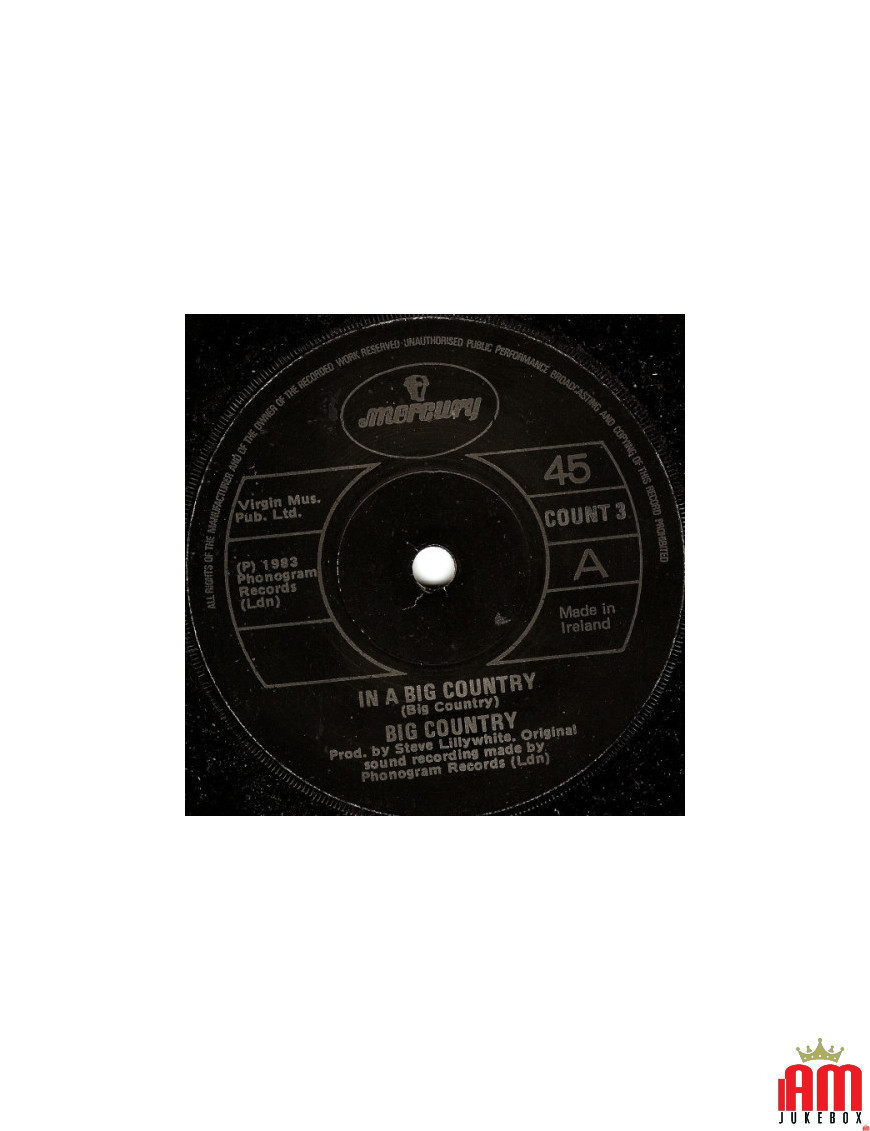 Dans un grand pays [Big Country] - Vinyl 7", 45 tours, Single [product.brand] 1 - Shop I'm Jukebox 