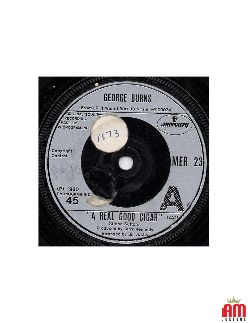 Eine wirklich gute Zigarre [George Burns] – Vinyl 7", Single [product.brand] 1 - Shop I'm Jukebox 