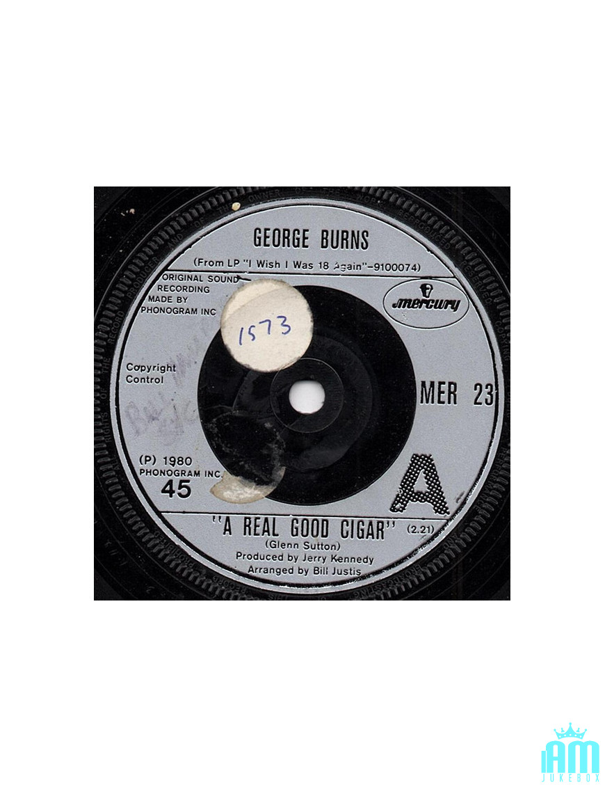 Un vrai bon cigare [George Burns] - Vinyl 7", Single [product.brand] 1 - Shop I'm Jukebox 