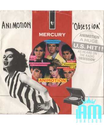 Obsession [Animotion] – Vinyl 7", 45 RPM, Single [product.brand] 1 - Shop I'm Jukebox 