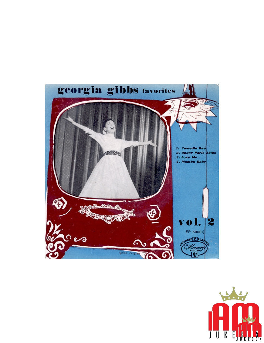 Georgia Gibbs Favoris Vol. 2 [Georgia Gibbs] - Vinyle 7", 45 tours, EP [product.brand] 1 - Shop I'm Jukebox 