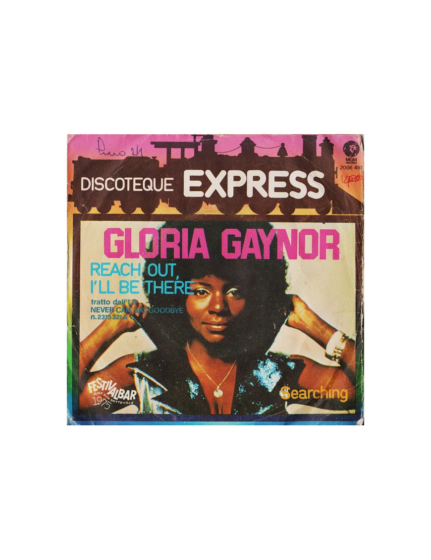 Reach Out, I'll Be There [Gloria Gaynor] – Vinyl 7", 45 RPM, Single