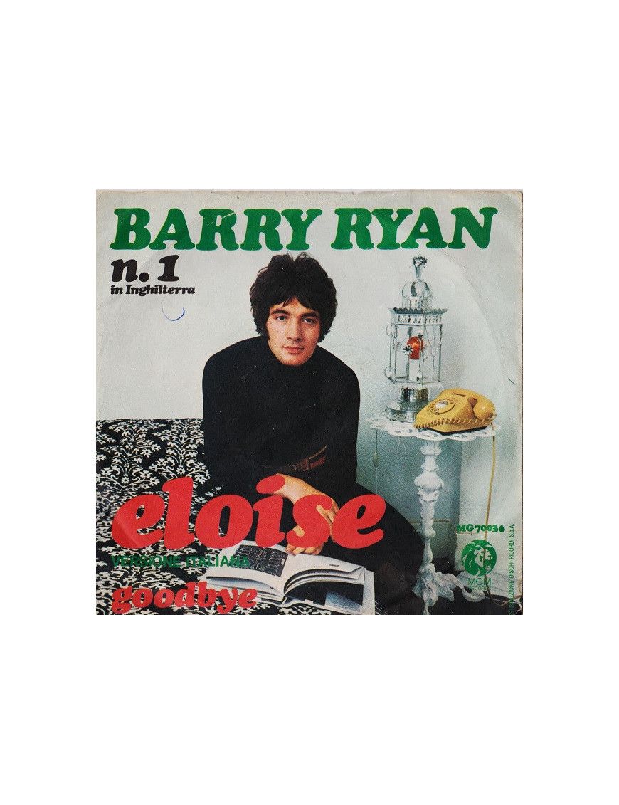 Eloise (Version italienne) [Barry Ryan] - Vinyle 7", 45 tours [product.brand] 1 - Shop I'm Jukebox 