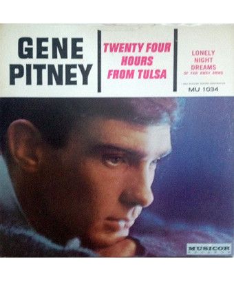 Twenty Four Hours From Tulsa [Gene Pitney] - Vinyl 7", Single, 45 RPM [product.brand] 1 - Shop I'm Jukebox 