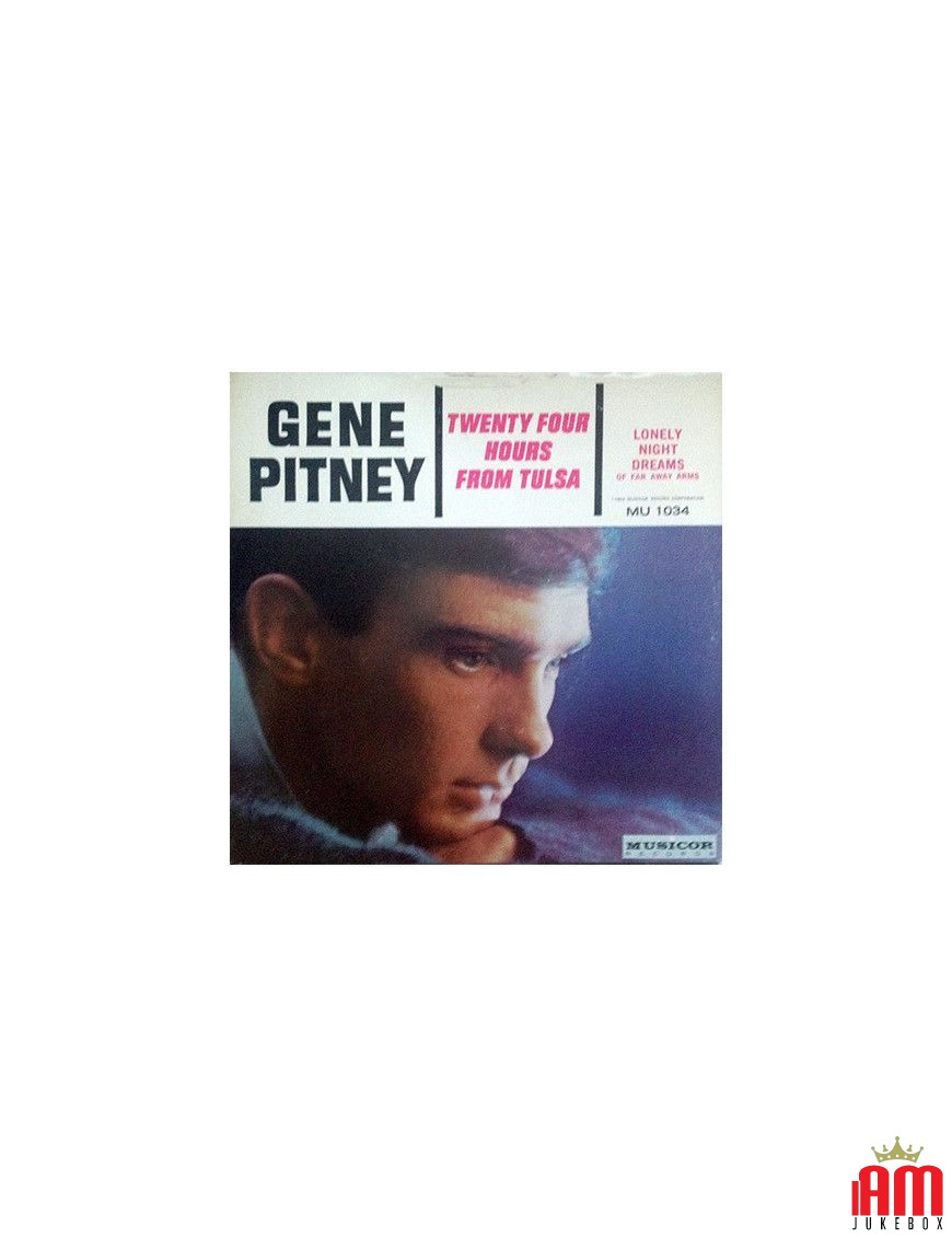 Vingt-quatre heures de Tulsa [Gene Pitney] - Vinyle 7", Single, 45 tours [product.brand] 1 - Shop I'm Jukebox 