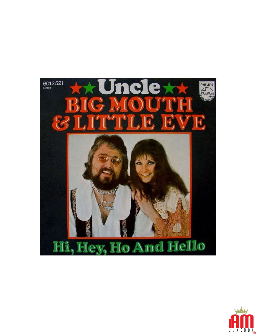 Oncle [Big Mouth & Little Eve] - Vinyle 7", Single, 45 RPM [product.brand] 1 - Shop I'm Jukebox 