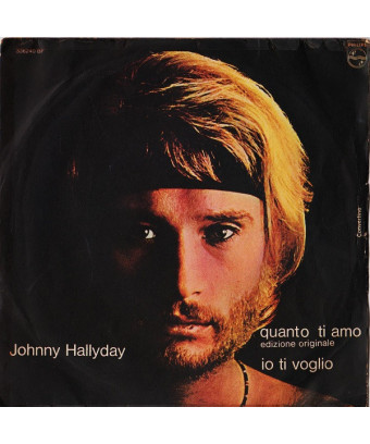 Combien je t'aime, je te veux [Johnny Hallyday] - Vinyl 7", 45 RPM, Mono [product.brand] 1 - Shop I'm Jukebox 