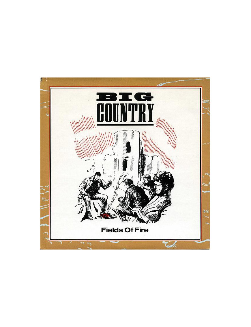 Fields Of Fire [Big Country] - Vinyle 7", 45 tours, single [product.brand] 1 - Shop I'm Jukebox 