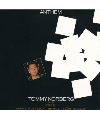 Anthem [Tommy Körberg] - Vinyle 7", 45 tours, Single