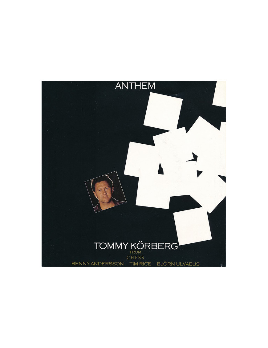 Anthem [Tommy Körberg] - Vinyle 7", 45 tours, Single