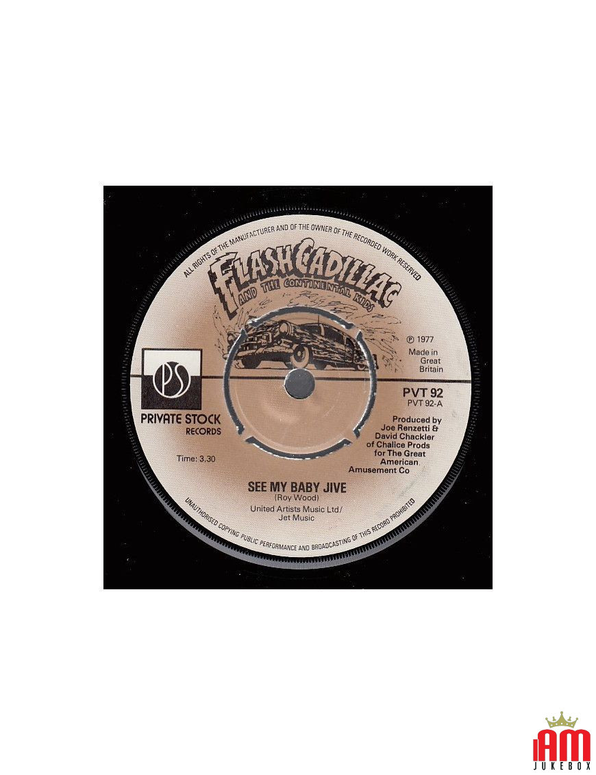 See My Baby Jive [Flash Cadillac & The Continental Kids] - Vinyl 7", 45 RPM, Single [product.brand] 1 - Shop I'm Jukebox 