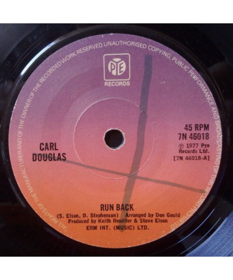 Run Back [Carl Douglas] – Vinyl 7", 45 RPM, Single [product.brand] 1 - Shop I'm Jukebox 