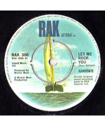 Laissez-moi vous bercer [Kandidate] - Vinyl 7", 45 RPM, Single
