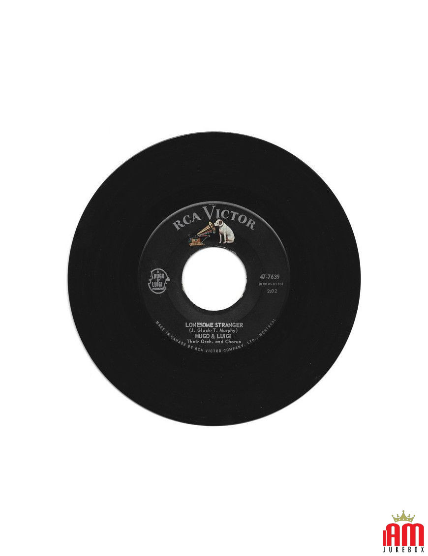 Lonesome Stranger [Hugo & Luigi] - Vinyl 7", 45 RPM, Single [product.brand] 1 - Shop I'm Jukebox 