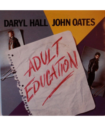 Adult Education [Daryl Hall & John Oates] - Vinyl 7", 45 RPM, Single [product.brand] 1 - Shop I'm Jukebox 