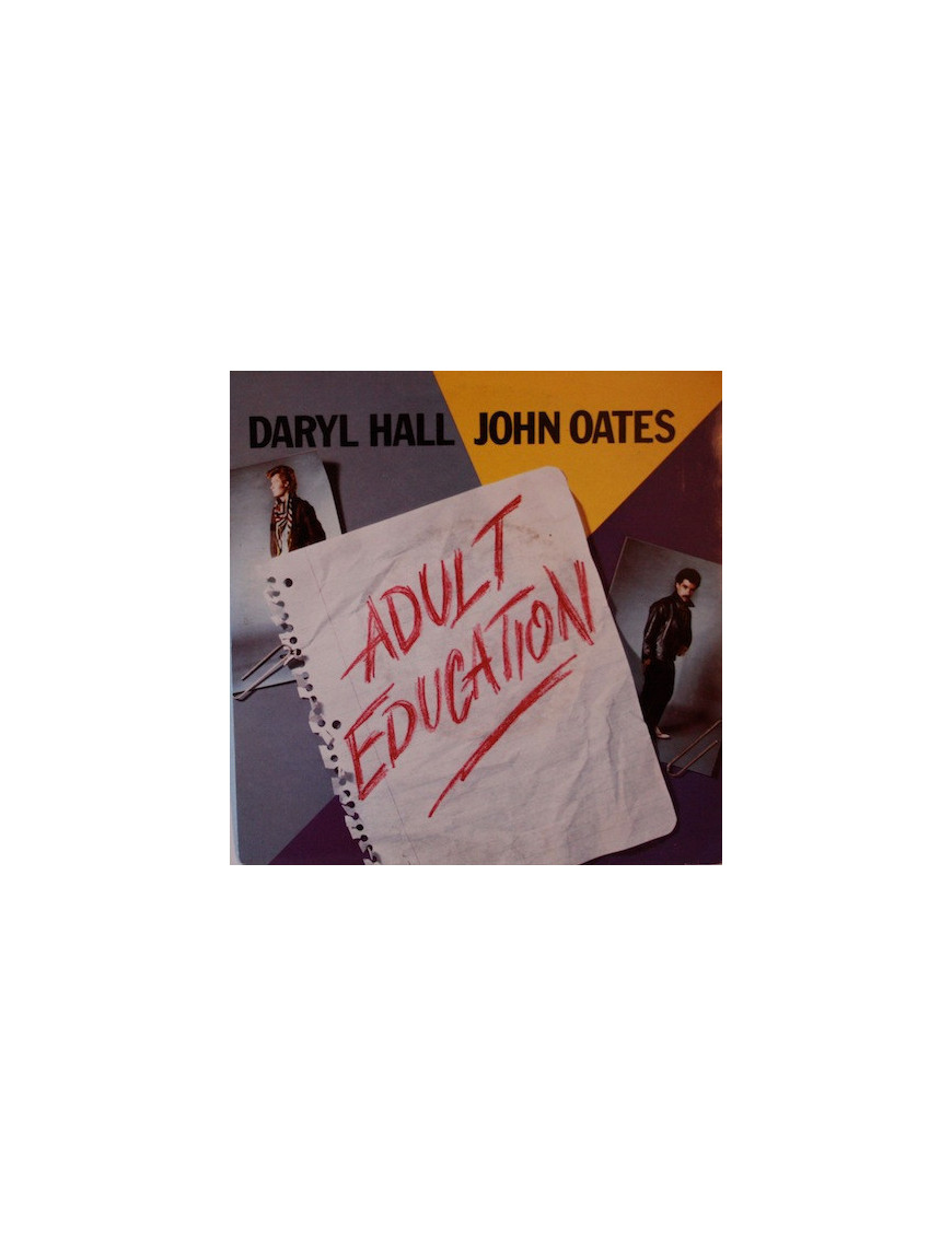 Adult Education [Daryl Hall & John Oates] - Vinyl 7", 45 RPM, Single
