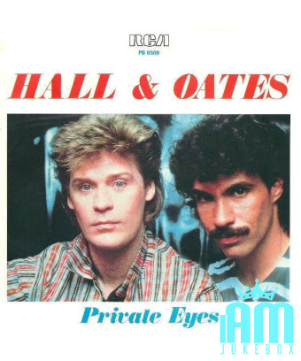 Private Eyes [Daryl Hall & John Oates] - Vinyle 7", 45 tours, stéréo [product.brand] 1 - Shop I'm Jukebox 