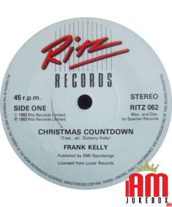 Compte à rebours de Noël Yuletide Moonshine [Frank Kelly (2)] - Vinyle 7", Single, 45 RPM [product.brand] 1 - Shop I'm Jukebox 