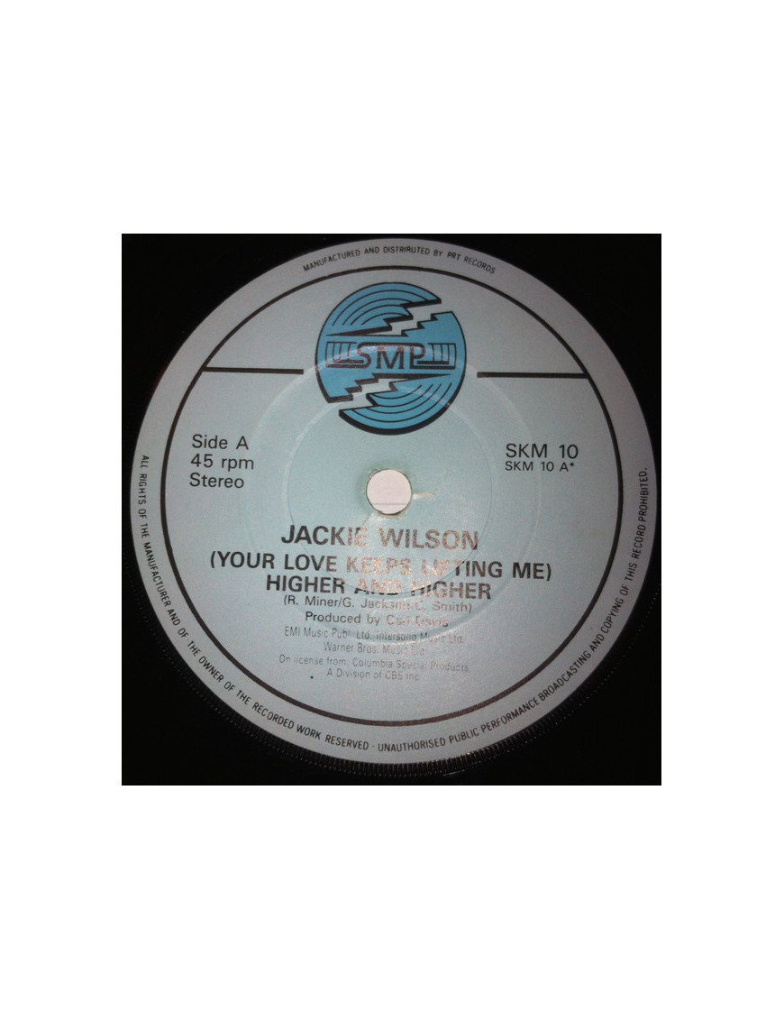 (Your Love Keeps Lifting Me) De plus en plus haut [Jackie Wilson] - Vinyl 7", 45 RPM, Single