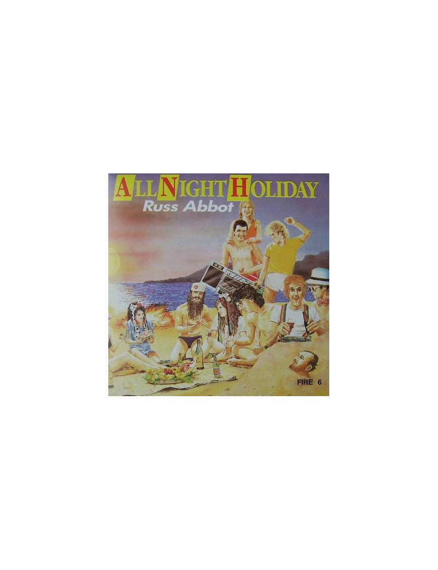 All Night Holiday [Russ Abbot] - Vinyl 7", 45 RPM, Single