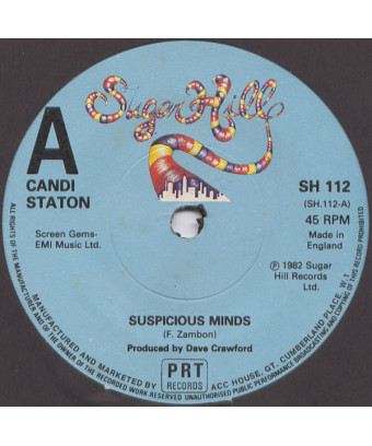Suspicious Minds [Candi Staton] - Vinyl 7", Single, 45 RPM [product.brand] 1 - Shop I'm Jukebox 