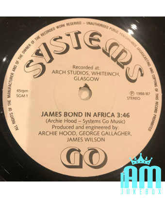 James Bond in Afrika [Systems Go (2)] – Vinyl 7", 45 RPM, Stereo [product.brand] 1 - Shop I'm Jukebox 