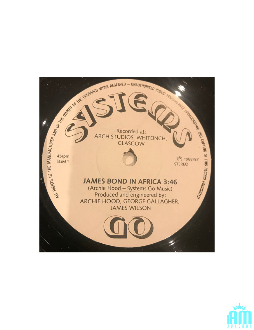 James Bond In Africa [Systems Go (2)] - Vinyl 7", 45 RPM, Stereo