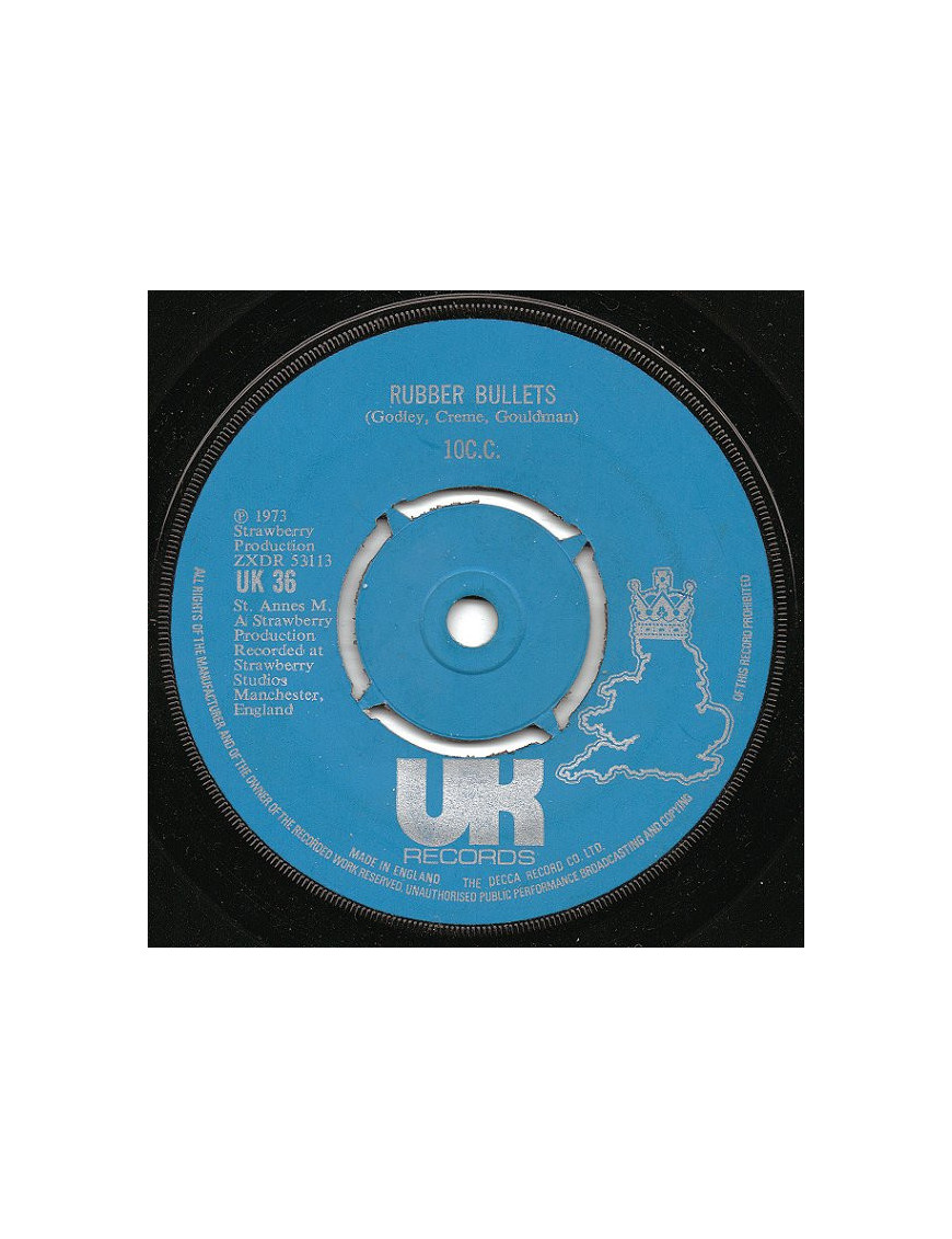 Gummigeschosse [10cc] – Vinyl 7", 45 U/min, einzeln [product.brand] 1 - Shop I'm Jukebox 