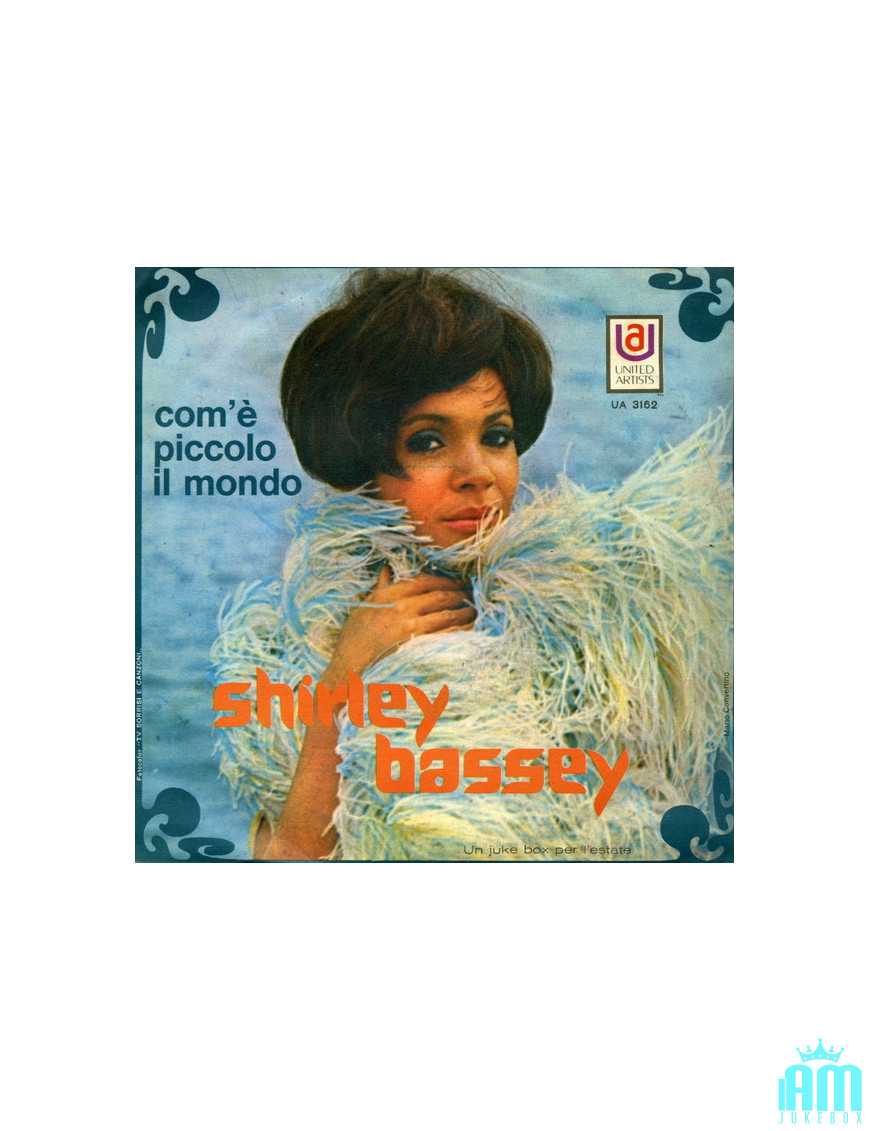 Comme le monde est petit [Shirley Bassey] - Vinyle 7", 45 tours [product.brand] 1 - Shop I'm Jukebox 
