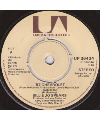 '57 Chevrolet [Billie Jo Spears] - Vinyl 7", 45 RPM