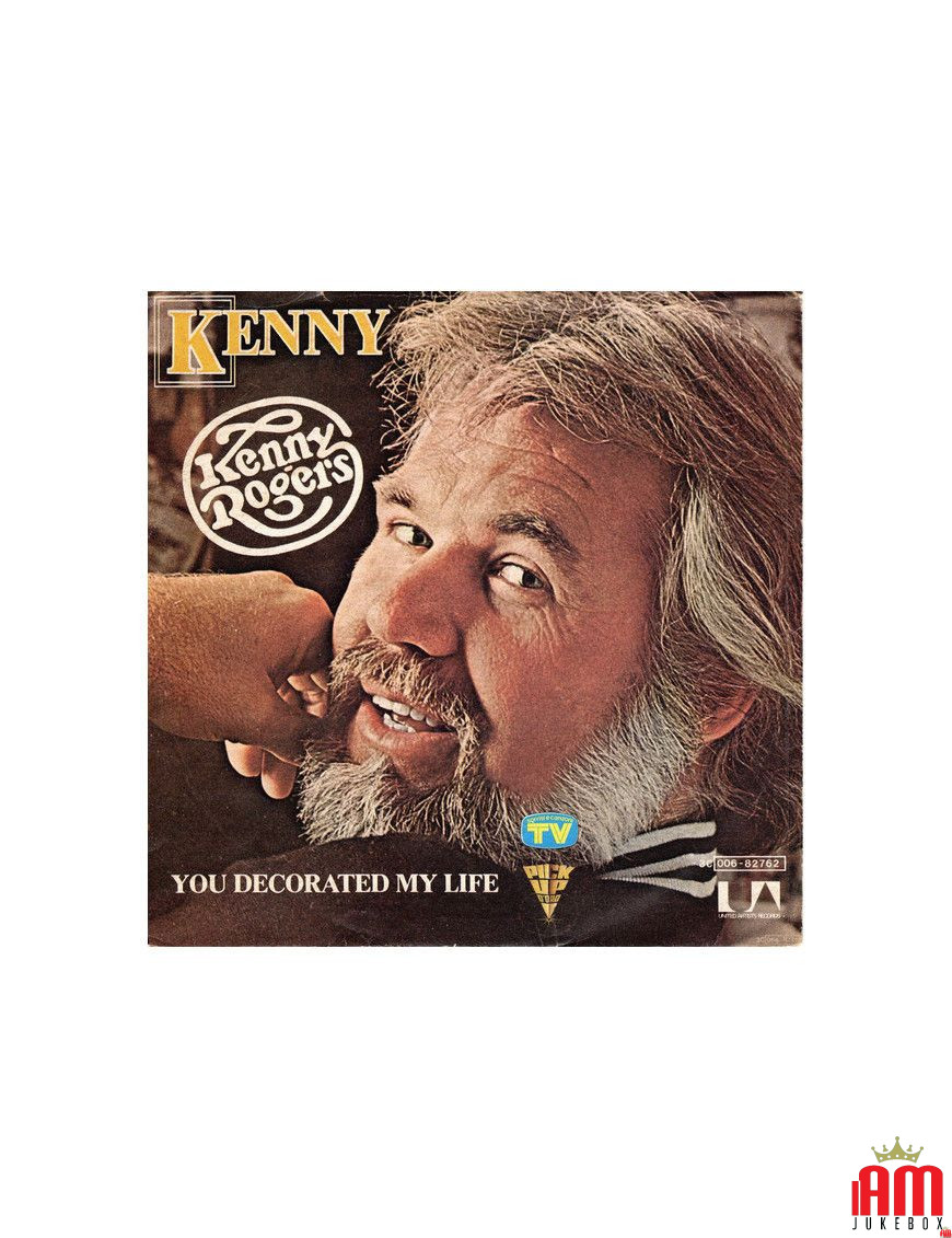 Tu as décoré ma vie [Kenny Rogers] - Vinyle 7", 45 tours [product.brand] 1 - Shop I'm Jukebox 