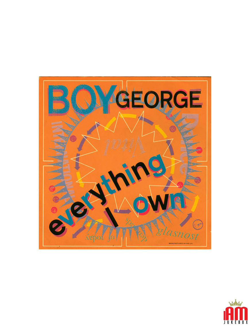 Alles, was ich besitze [Boy George] – Vinyl 7", 45 RPM, Single [product.brand] 1 - Shop I'm Jukebox 