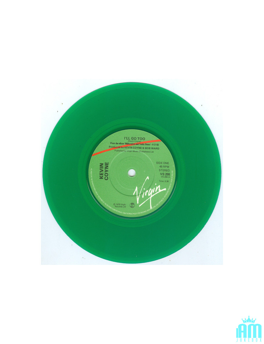 J'y vais aussi [Kevin Coyne] - Vinyl 7", 45 RPM, Single [product.brand] 1 - Shop I'm Jukebox 