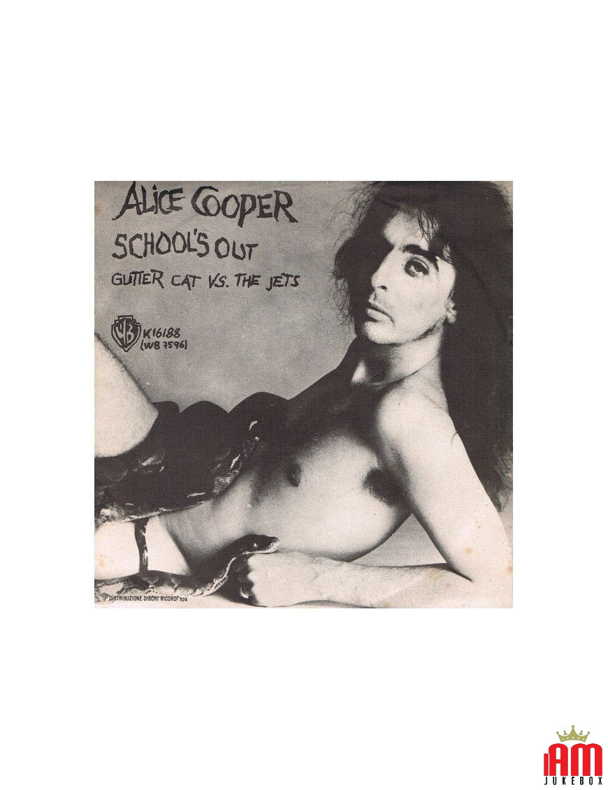 L'école est finie [Alice Cooper] - Vinyle 7", 45 tours [product.brand] 1 - Shop I'm Jukebox 