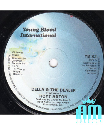 Della & The Dealer [Hoyt Axton] - Vinyle 7", 45 tours, single [product.brand] 1 - Shop I'm Jukebox 