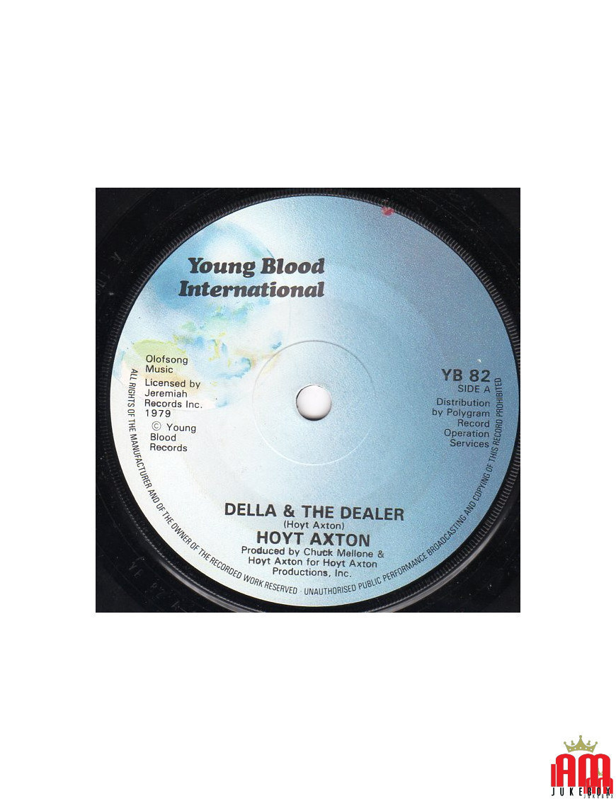 Della & The Dealer [Hoyt Axton] – Vinyl 7", 45 RPM, Single [product.brand] 1 - Shop I'm Jukebox 