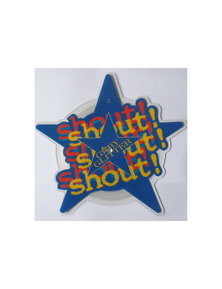 Shout! Shout! Shout! [Gary Glitter] - Vinyl 7", Shape, Picture Disc [product.brand] 1 - Shop I'm Jukebox 
