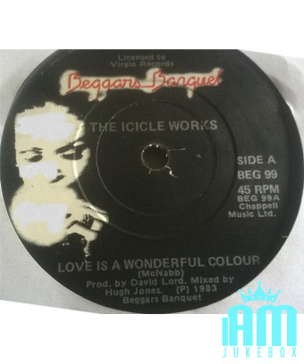 L'amour est une couleur merveilleuse [The Icicle Works] - Vinyle 7", 45 tr/min, Single [product.brand] 1 - Shop I'm Jukebox 