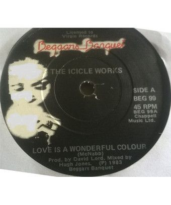 Love Is A Wonderful Color [The Icicle Works] – Vinyl 7", 45 RPM, Single [product.brand] 1 - Shop I'm Jukebox 