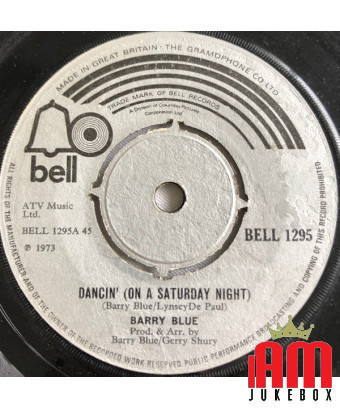 Dancin' (On A Saturday Night) [Barry Blue] - Vinyle 7", 45 RPM, Single [product.brand] 1 - Shop I'm Jukebox 