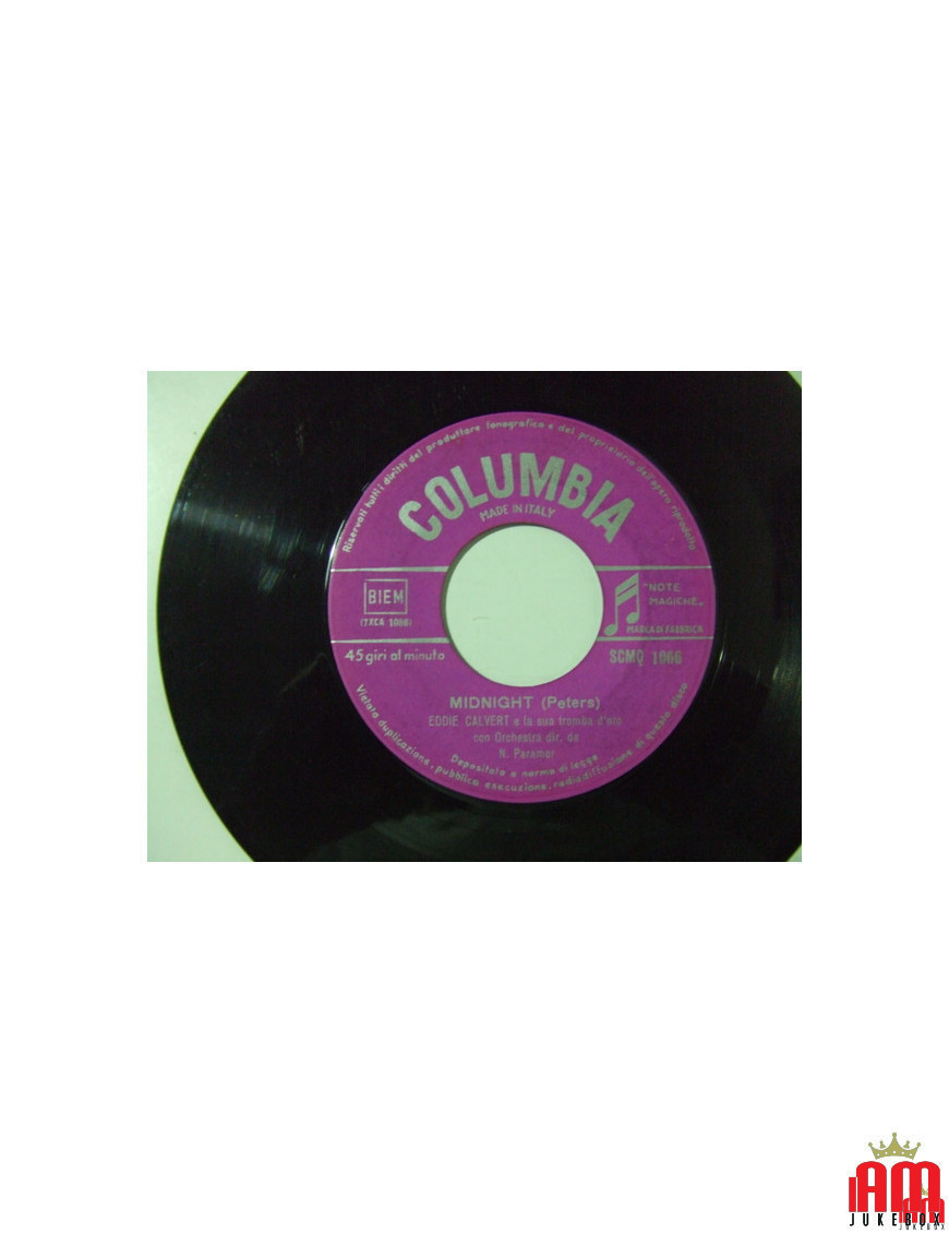 Midnight [Eddie Calvert] - Vinyl 7", 45 RPM [product.brand] 1 - Shop I'm Jukebox 