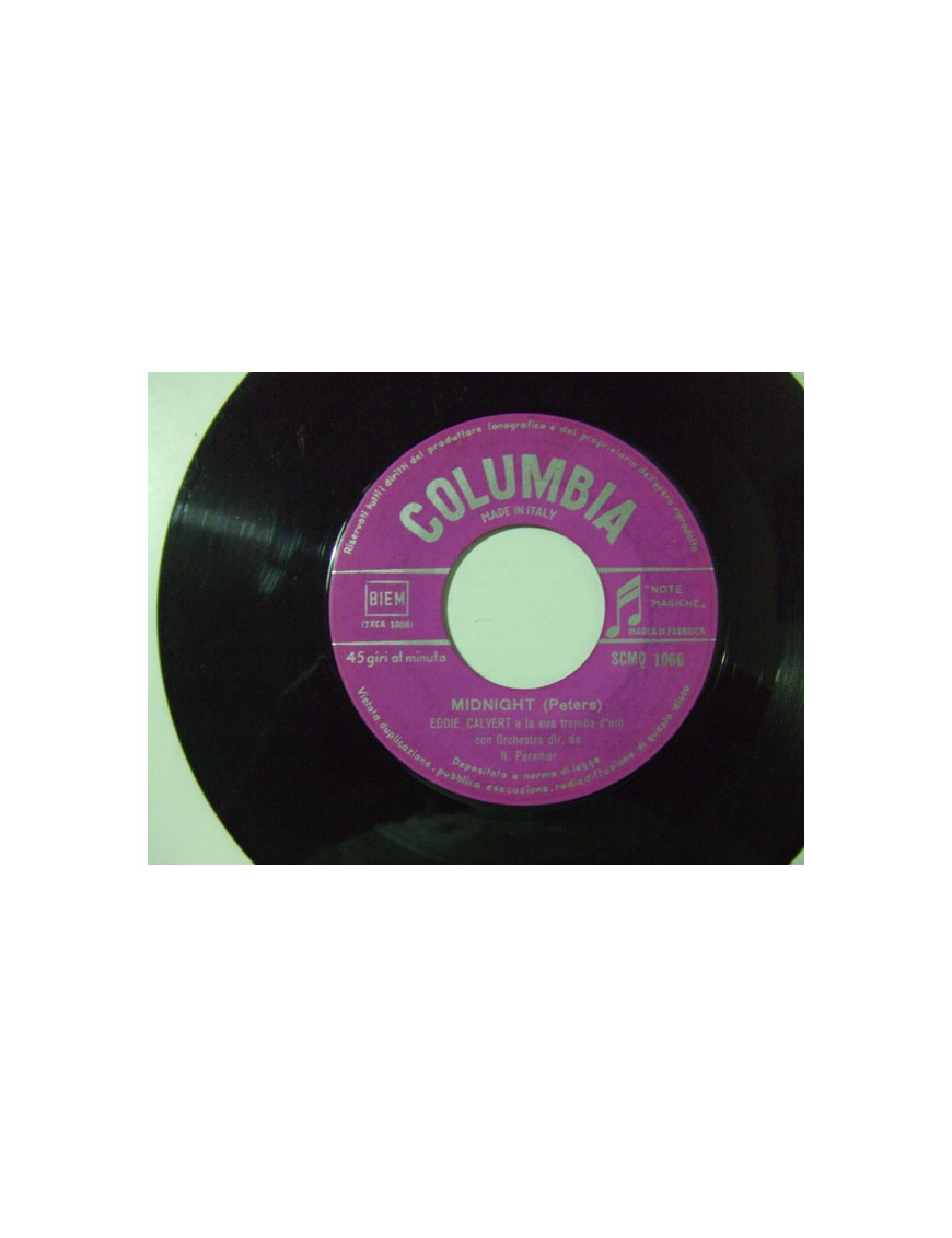 Minuit [Eddie Calvert] - Vinyle 7", 45 TR/MIN