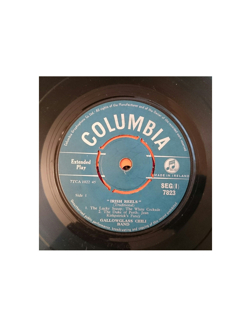 Irish Reels [Gallowglass Ceili Band] – Vinyl 7", 45 RPM, EP [product.brand] 1 - Shop I'm Jukebox 
