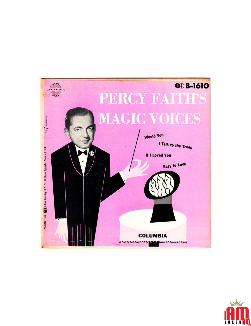 Percy Faith's Magic Voices [Percy Faith & His Orchestra,...] – Vinyl 7", 45 RPM, EP [product.brand] 1 - Shop I'm Jukebox 