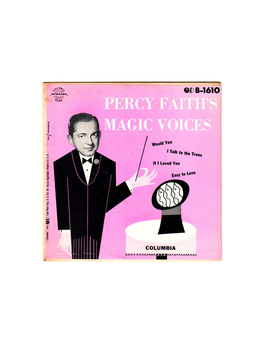 Les voix magiques de Percy Faith [Percy Faith & His Orchestra,...] - Vinyl 7", 45 RPM, EP
