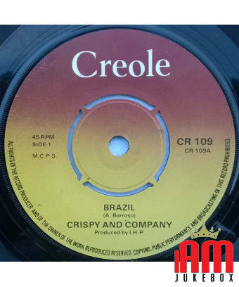 Brazil [Krispie And Company] - Vinyl 7", Single, 45 RPM [product.brand] 1 - Shop I'm Jukebox 
