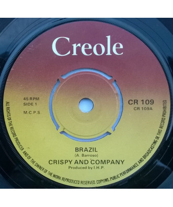 Brazil [Krispie And Company] - Vinyl 7", Single, 45 RPM