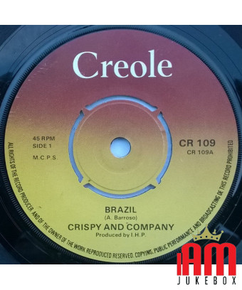 Brésil [Krispie And Company] - Vinyle 7", Single, 45 tours